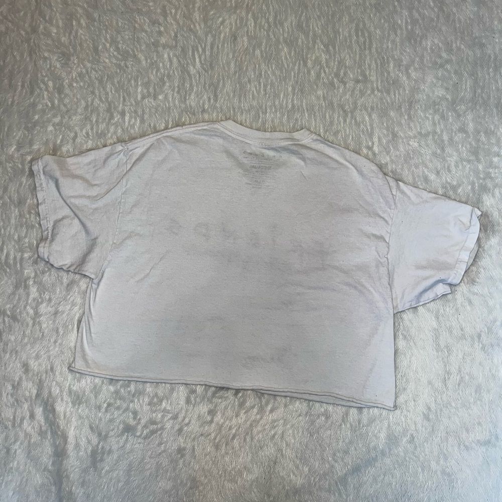 FRIENDS 🥳 5/$15 🥳 White Short Sleeve Crop Top - Picture 4 of 4